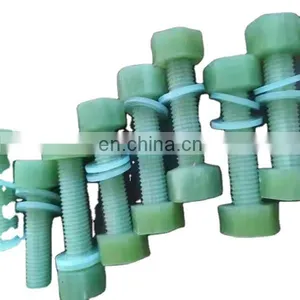 Corrosion Resistance FRP Epoxy Fiberglass Plastic Threaded Rod Screw Bolt and Nut thumbnail-1