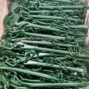 Tension Lever and Long Link Lashing Chain With C Hook thumbnail-1