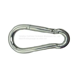 Galvanized Iron Track Shape U-shaped Quick Link Ring Outdoor Cross Border Buckle Spring Hook Safety Buckle Chain Link Buckle thumbnail-3