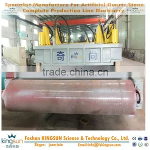 KINGSUN Best Selling Man-made Stone Manufacturing Equipment/600 M2/ 8 Hours Machines for Making Man-made Quartz Slab thumbnail-3