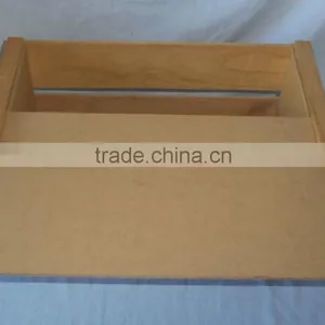 Wood Wooden Stemilt Fruit Food Storage Shipping Crate Box With Lid Container thumbnail-2