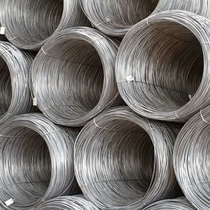 SAE1006, Q195/Q235, Hot Rolled Carbon Wire Rod 0.5-18mm MID Hard Round Shape thumbnail-3