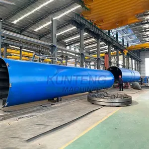 5 Tons/Hour New Design Rotary Drum Dryer Machine for Coco Peat EPC thumbnail-5