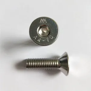 Stainless Steel DIN7991 Flat Head Hex Socket Screw M5 M6 M8 thumbnail-2
