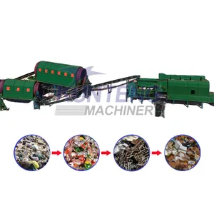 Garbage Sorting and Recycling Line Urban Household Waste Sorting Machine Turnkey Project thumbnail-1