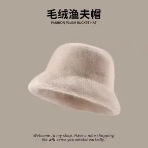 Faux Fur Fisherman Hat thumbnail-5