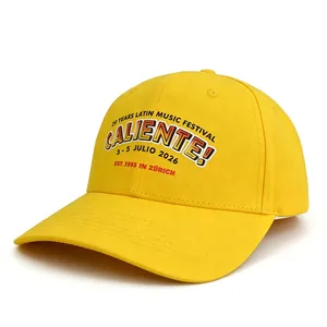 Factory Custom Letter Embroidery Baseball Cap High Quality Cotton Simple Hat Leisure Sports Golf Gorras thumbnail-1