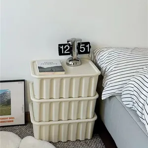 Eco-Friendly Molded Pulp Storage Box 100% Recyclable Water Resistant With Lid, Eco‑Friendly Stackable Home Organizer thumbnail-1