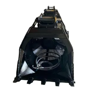 Trommel Screen Bucket 12 Ton With Spiral Wound Screen External Drive for Excavator Attachment Screening thumbnail-3