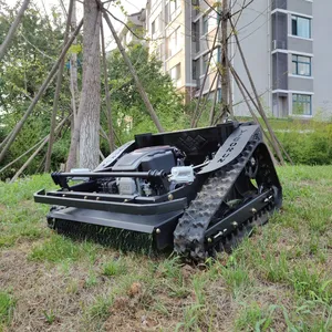 VIGORUN Self Propelled Reel Mower Obstacle-Avoiding Mower Head Agricultural Machinery Mower Alfalfa For Nurseries thumbnail-1