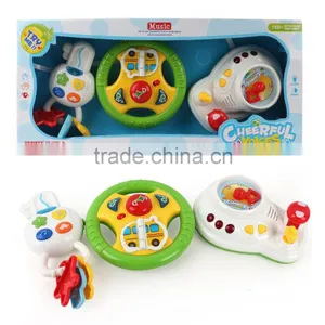 Eco-friendly Plastic Baby Toy Educational Car With Steering Wheel MT801039 thumbnail-5