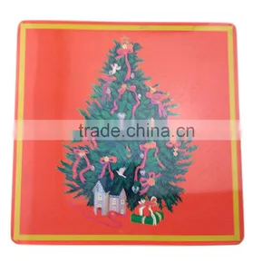 Painted Tin Tray,serving Tin Tray,fruit Tin Tray thumbnail-1