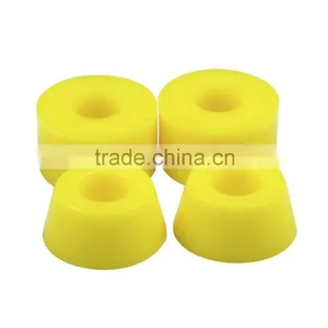 4 PCS Set 55D Hard PU SHR Bushings For Skateboard Trucks Parts Set EC-GY Pad Popular Sports thumbnail-1