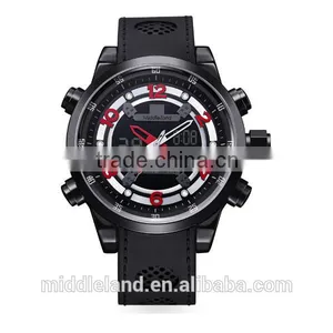 NEW!LED Watch With Leather Band 2015 Middleland Show Into Market thumbnail-1