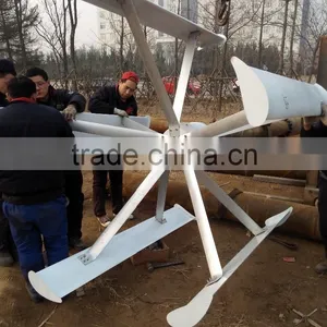 2015 New Year Low Price Richuan 300w Vertical Wind Turbine Permanent Magnet Generator Wind Turbine System thumbnail-4