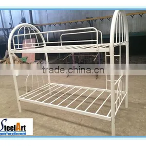 180 KGS Load Capacity Metal Double Decker Bunk Bed,school Domitory Steel Bunk Bed thumbnail-2