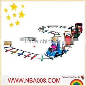 QHRT-03 Qingheng Children Amusement Park Electric Mini Track Train thumbnail-1