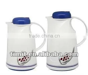 0.5L Plastic Vacuum FLask With FLower (V-H8806) thumbnail-1