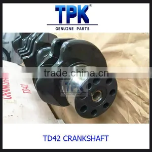 TD42 Forged Steel Crankshaft, Cast Crakshaft 12200-65780 thumbnail-3