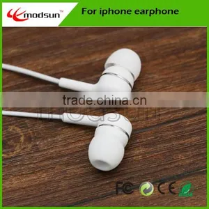 Factory Price for Iphone 5 Earphone With Mic,custom for Iphone in Ear Earphones thumbnail-1