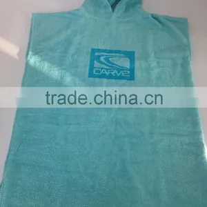 Poncho Hooded Beach Towel for Adult thumbnail-6