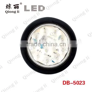 12V/24V Hot Sale/high Quality 4" Round Rear Led Tail Lamp thumbnail-3