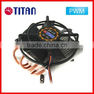 Popular Product Multi-support Clip Design 4 Heat Pipe Aluminum Cpu Cooling Fan for Low Profile Cooler ) thumbnail-1