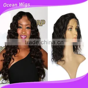 2016 Good Sale Short Human Hair Full Lace Wigs Lace Front Wigs thumbnail-2