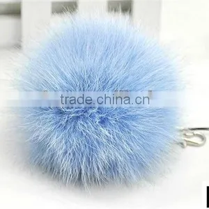 Various Color Handmade Fox Fur Ball thumbnail-1