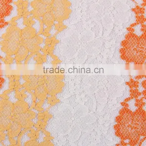 Most Popular Wholesale French Lace Fabric 2016 for Wedding Embroidered French Tulle Lace Fabric thumbnail-5