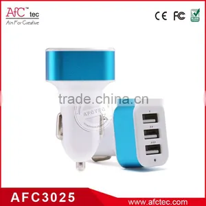 Cheap Price Hot Sales Promotional 12V 2A 3 Ports Mobile Phone Charger for Car thumbnail-4