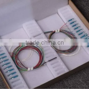 2*16 1260-1650nm Steel Mini Module Type,0.9mm Cable Dia. 1.5m Length,with SC/APC Connector FTTH PLC Splitter thumbnail-1