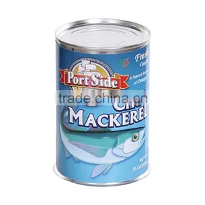 High Quality Canned Mackerel in Brine thumbnail-1