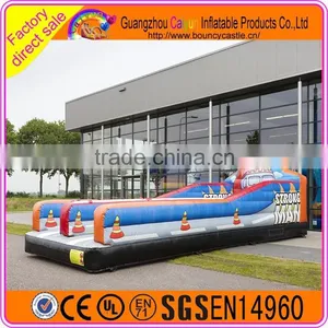 Inflatable Jumping Trampoline Bungee Run thumbnail-4