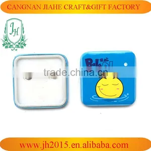 China Factory Wholesale Custom Badge Pin /metal Tin Button Badge thumbnail-1