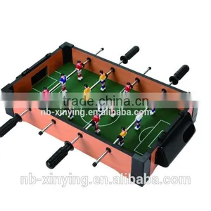 Hot Selling Mini Wood Mixed Plastic Soccer Table Top Game Set for Kids and Adults thumbnail-1