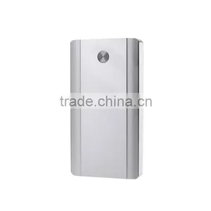 OEM 10000mAh Aluminium Cheap Rechargeable External Battery Charger Mobile Phone With IOS9001 Certification thumbnail-1