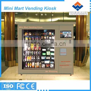 Smart Front Lift System Drinks and Snacks Vending Kiosk thumbnail-2
