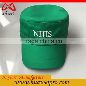 China Custom Embroidery Army Green Washed Military Cap thumbnail-3