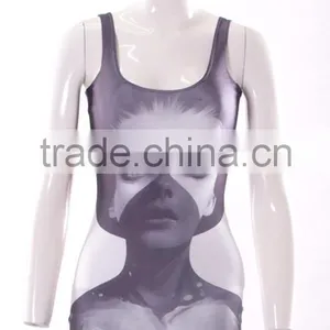 Girl Party Wear Western Dress Gym Singlets thumbnail-1