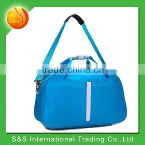 Blue Male and Female Business Travelers Folding Sky Travel Luggage Bag thumbnail-6