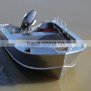Deep-v Welded Steering Aluminum Fishing Boat thumbnail-1