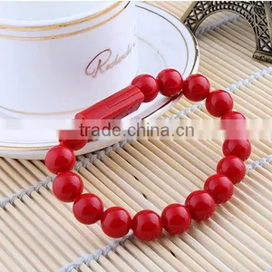 Factory Wholesale Creative Bead Bracelet Cable Micro USB 2.0 Charging Data Cable For Samsung thumbnail-1