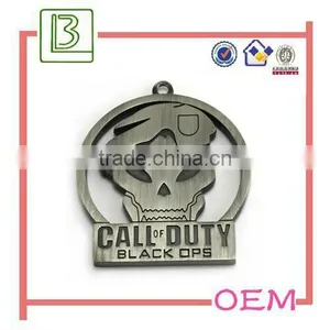Metal Die Casting Call Of Duty Black Ops Round Game Medal thumbnail-1
