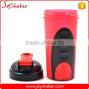JoyShaker Patent Protein Shaker Bottle,2016 Plastic Shaker Bottle With Neoprene,20 Ounce Capacity thumbnail-2