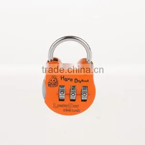 Wholesale Price Zinc Alloy Eco-friendly Cute Security Small Metal Lock Box Combination Lock thumbnail-3