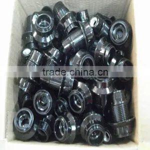 03) Set-screw Terminals for Wires : E14 Bakelite Lamp Holder With Ring ( XD-3014A) thumbnail-3