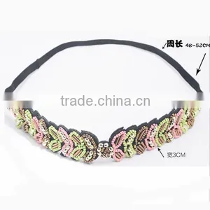 Latest Design Colorful Skinny Elastic Headband thumbnail-1