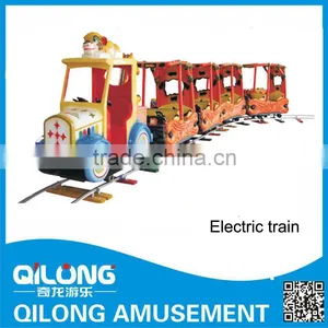 Newest Outdoor Amusement Park Electric Train thumbnail-6
