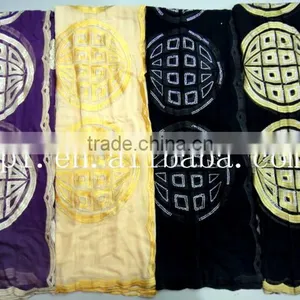 2016 High Quality African Muslim Scarf /embroidered Silk Scarf/shawl Scarf (TJ0186) thumbnail-1